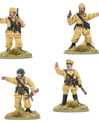 Bolt Action Italian Paracadutisti Platoon Commanders 