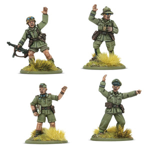 Bolt Action Afrika Korps Platoon Commanders 