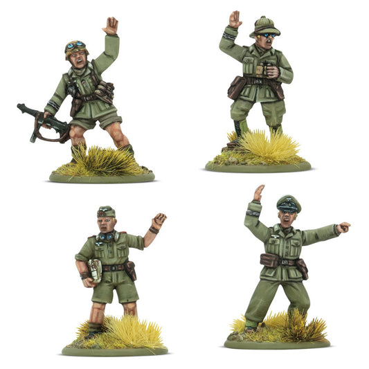 Bolt Action Afrika Korps Platoon Commanders 