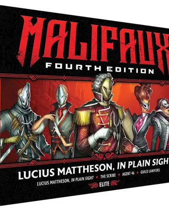 Malifaux 4th Edition: Lucius Mattheson, In Plain Sight 