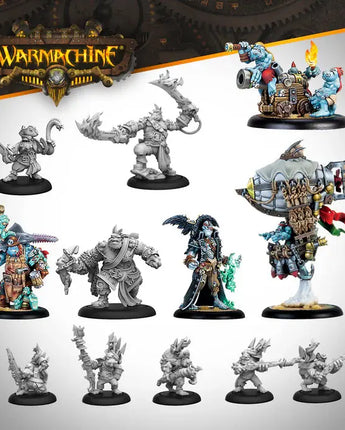 Warmachine Southern Kriels Brineblood Marauders Auxiliary Expansion 