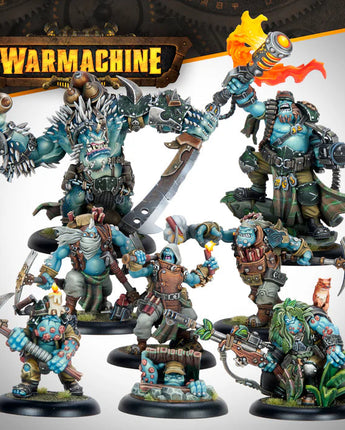 Warmachine Southern Kriels Kithguard Command Starter 
