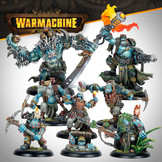 Warmachine Southern Kriels Kithguard Command Starter 