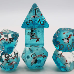 Water Garden Koi RPG Dice Set 