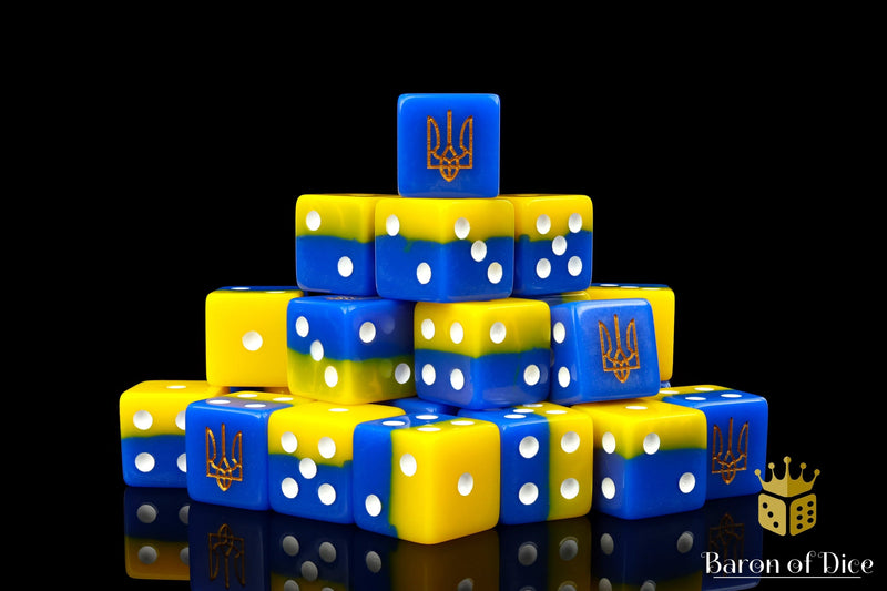 Load image into Gallery viewer, Ukraine Dice
