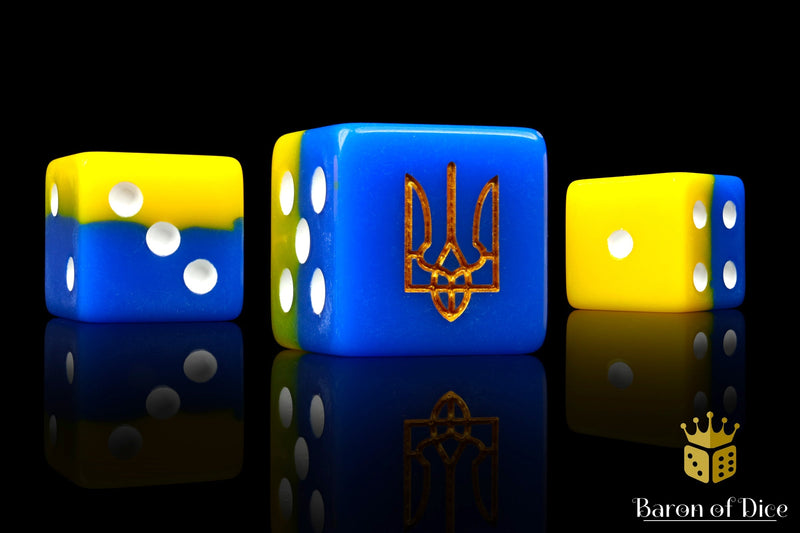 Load image into Gallery viewer, Ukraine Dice
