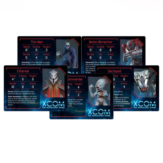 XCOM: The Miniatures Game - Reference Card Pack 