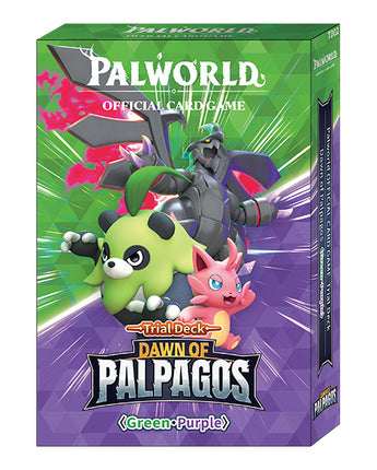 Palworld TCG: Dawn of Palpagos Trial Deck - Green & Purple 