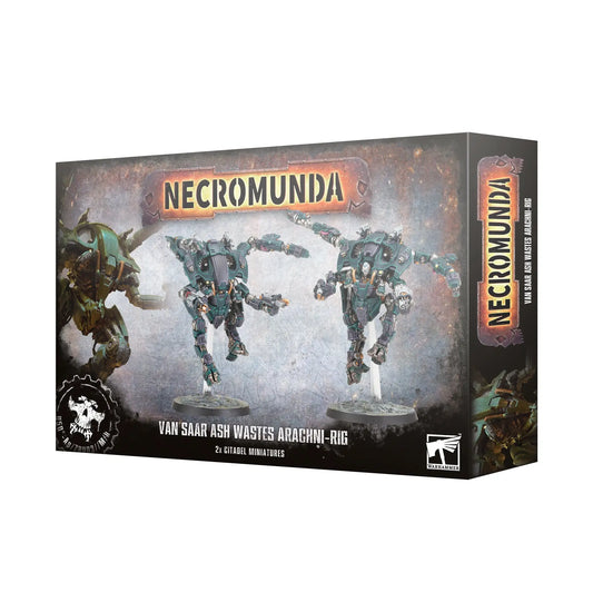 Necromunda Van Saar Ash Wastes Arachni-rig 