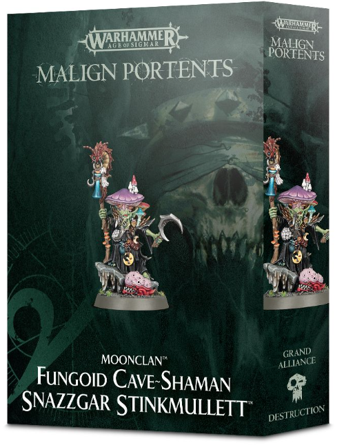 Gloomspite Gitz Fungoid Cave-Shaman Snazzgar Stinkmullet (Online Only)