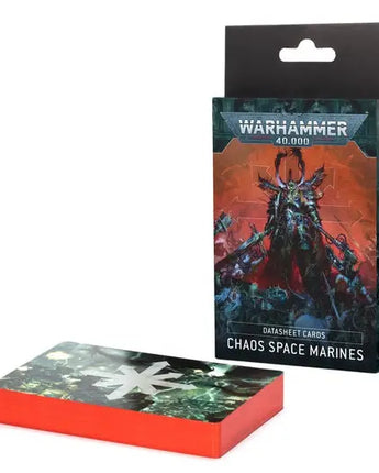 Chaos Marines Datasheet Cards 