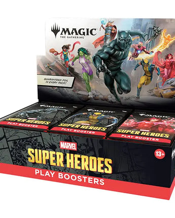(Presale 5-25) Marvel Super Heroes Play Booster Display 