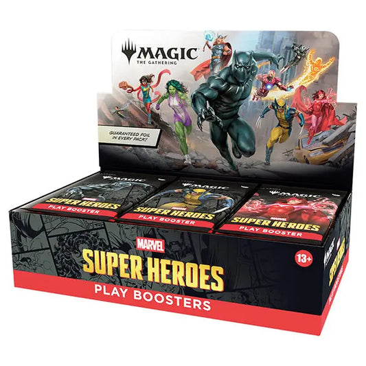 (Presale 5-25) Marvel Super Heroes Play Booster Display 