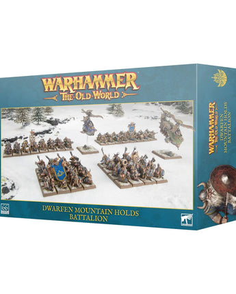 Old World Dwarfen Mountain Holds Battalion 