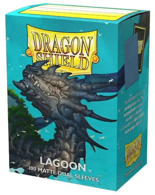 Dragon Shield 100ct Dual Matte - Lagoon 