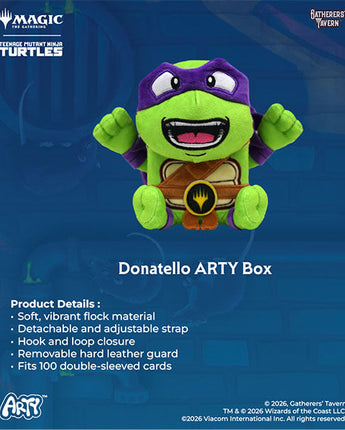 MTG TMNT ARTY Deck Box - Donatello 