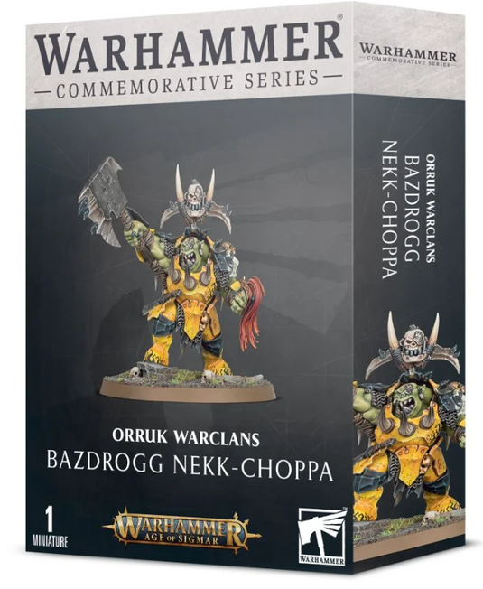 Orruk Warclans Bazdrogg Nekk-Choppa