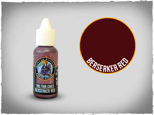 Two Thin Coats Berserker Red 