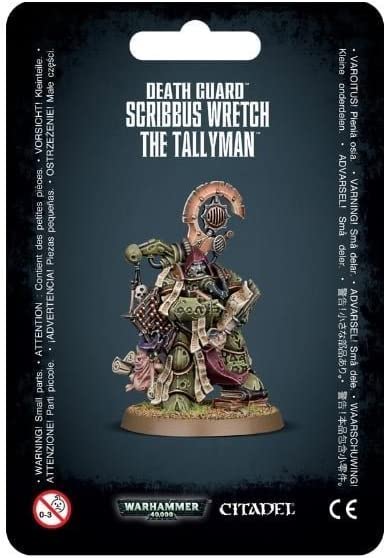 Death Guard Scribbus Wretch The Tallyman