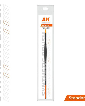 AKI Round Brush: Synthetic No.2
