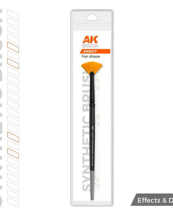 AKI Fan Shape Brush: Synthetic