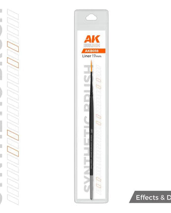 AKI Liner Brush: Synthetic 17mm