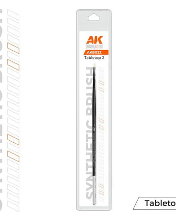 AKI Tabletop Brush: Synthetic No. 2