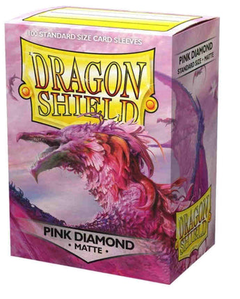 Dragon Shield 100ct Matte - Pink Diamond 