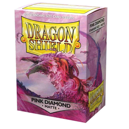 Dragon Shield 100ct Matte - Pink Diamond 