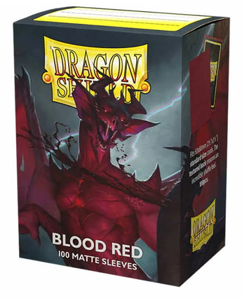 Dragon Shield 100ct Matte - Blood Red 