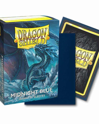 Dragon Shield 100ct Matte - Midnight Blue 