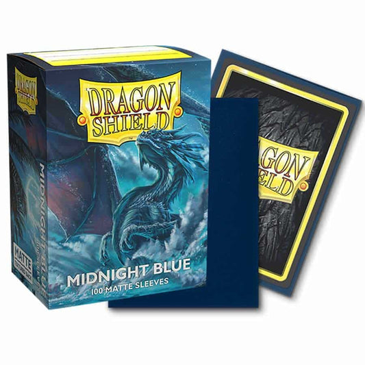 Dragon Shield 100ct Matte - Midnight Blue 