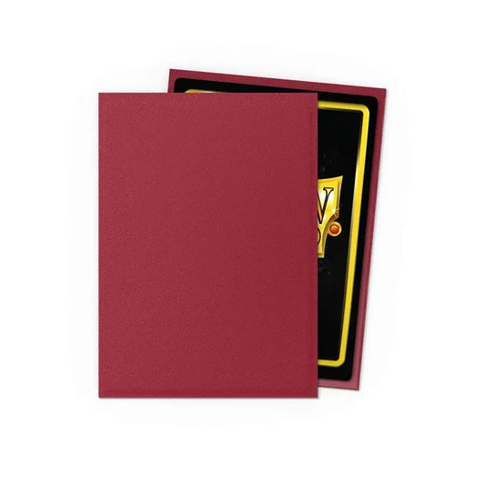 Dragon Shield 100ct Matte - Non-Glare Blood Red 