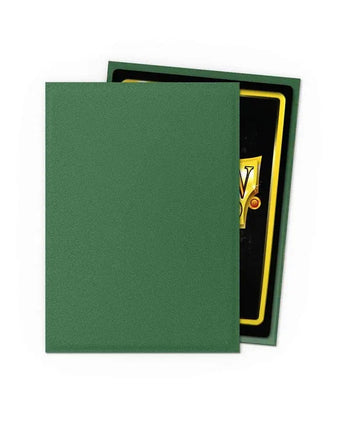 Dragon Shield 100ct Matte - Non-Glare Forest Green 