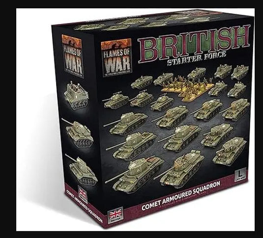 British Comet Armoured Squadron (Plastic) 