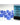 Chessex Dice: Special 16mm D6 (12) - Frosted: Blue/White 