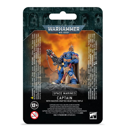 Space Marines Captain W/ Master-Crafted Bolt Rifle 