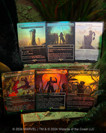 Secret Lair x Black Panther (Rainbow Foil) 
