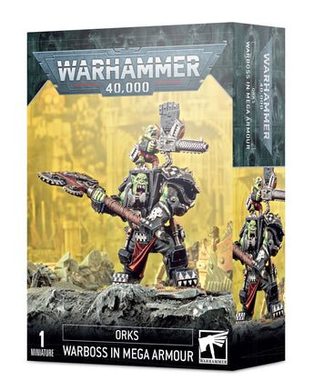 Orks Warboss In Mega Armour 
