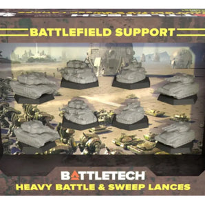 Battletech Mercenaries Forcepack: Battlefield Support - Heavy Battle & Sweep Lances 