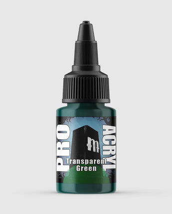 Pro Acryl: Transparent Green (22ml) 