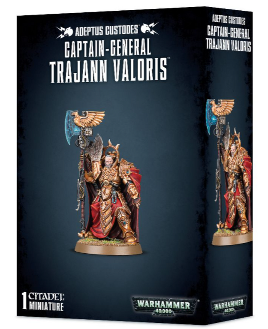 Adeptus Custodes Captain-General Trajann Valoris