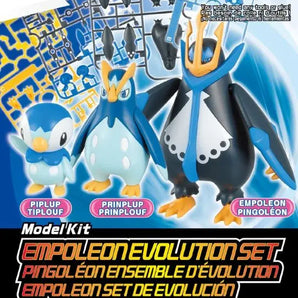 Pokemon Series: Empoleon Evolution Set (Snap) 
