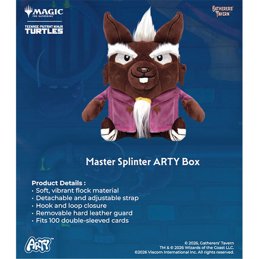 MTG TMNT ARTY Deck Box - Master Splinter 