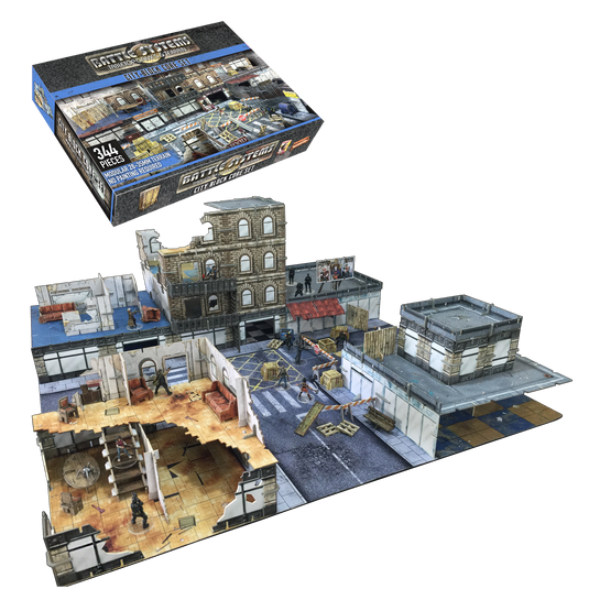 Battle Systems Terrain: Urban City Block Core Set