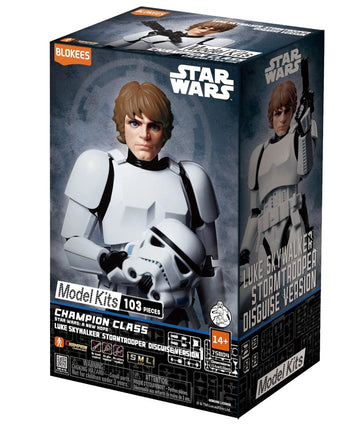 Star Wars A New Hope Luke Skywalker Stormtrooper Disguise Version Model Kit 