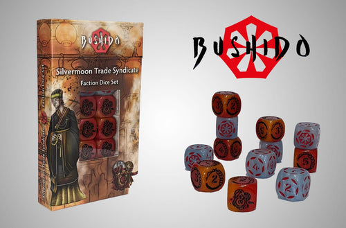 Bushido Silvermoon: faction dice set