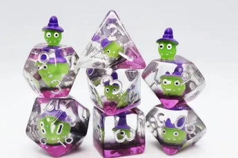 Foam Brain Inclusion Dice RPG Dice Set (7) 