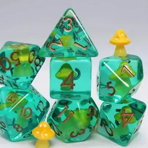Foam Brain Inclusion Dice RPG Dice Set (7) 