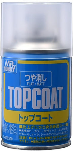 Mr. Hobby Topcoat Flat Spray